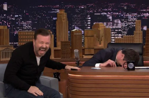 Does Ricky Gervais Wear Spanx?
